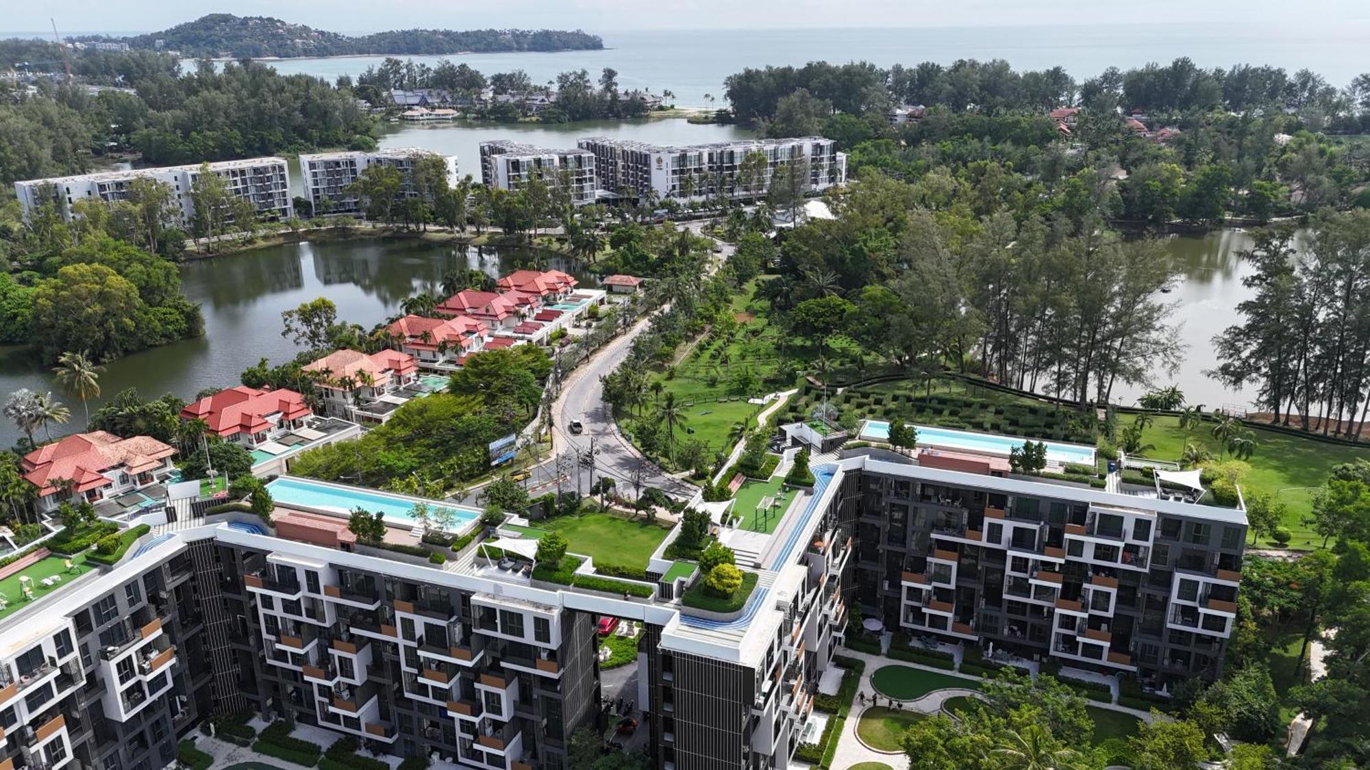 Sky Park Laguna 1Bdr Lake View Таланг Екстериор снимка
